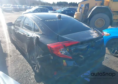 2017 Honda Civic Ex из США, поврежденный, VIN 2HGFC2F78HH576641